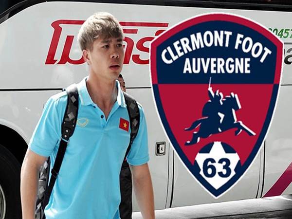 CLB Clermont Foot Auvergne 63 xác nhận sẽ thử việc Công Phượng.