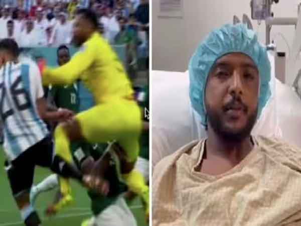 Tình hình sức khỏe và tinh thần của hậu vệ tuyển Ả Rập Xê Út mang áo thi đấu số 13 đã dần hồi phục và ổn định hơn sau pha va chạm kinh hoàng. 